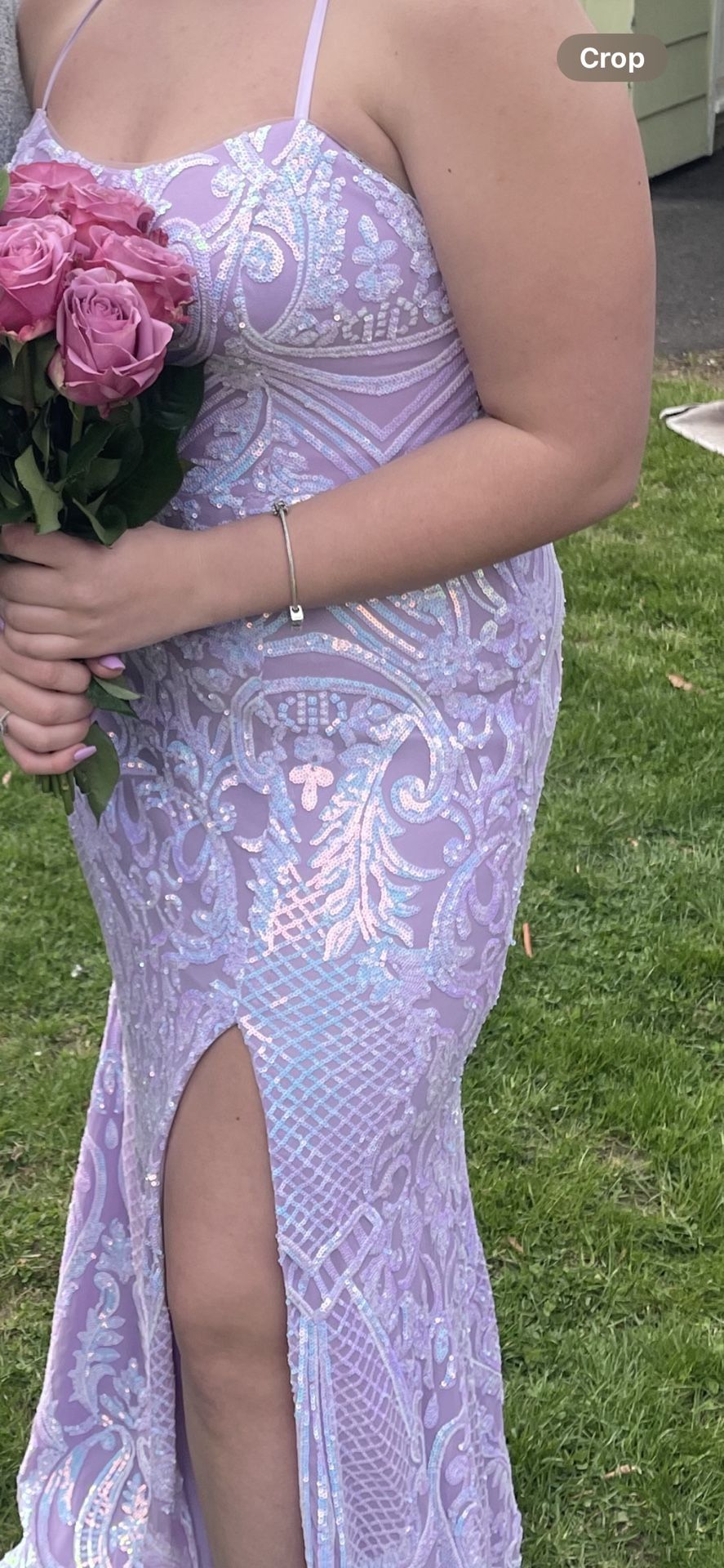 Purple Prom dress