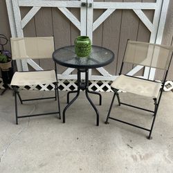 Cute Table And Chairs Patio Set.
