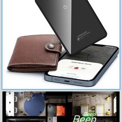 Wallet Tracker Card for Android UNASTUD Wallet Finder Work with Google Find Hub GPS Smart Tracking Card Tracker 1.8mm Thickness, IP68 Waterproof, 1-Ye