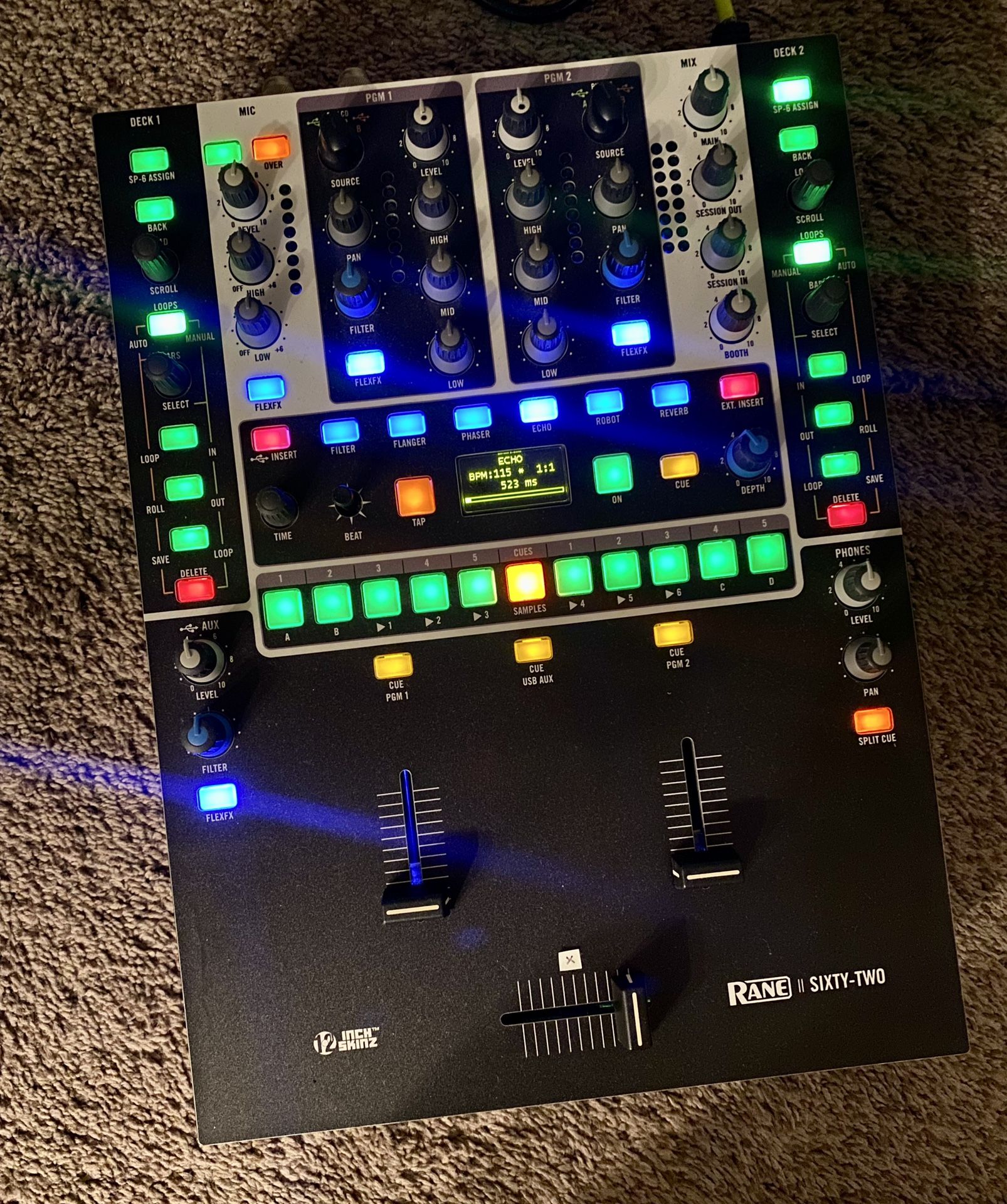 NEW DJ Mixer by Rane - CDJ Serato Turntables Vinyl Pioneer Numark Records USB