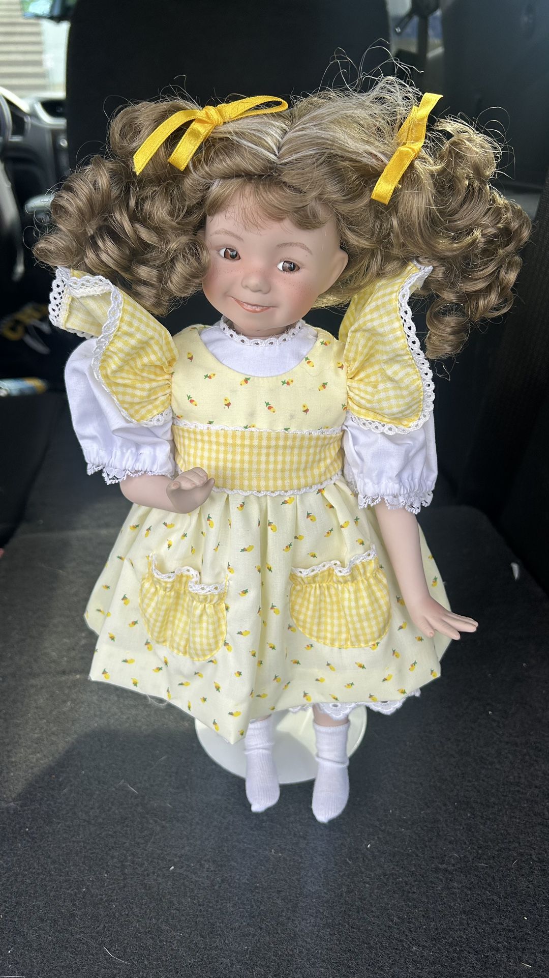 Porcelain doll sunshine and lolipop Ashton drake