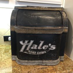 Vintage Hale’s Good Goods large, Peanut Container