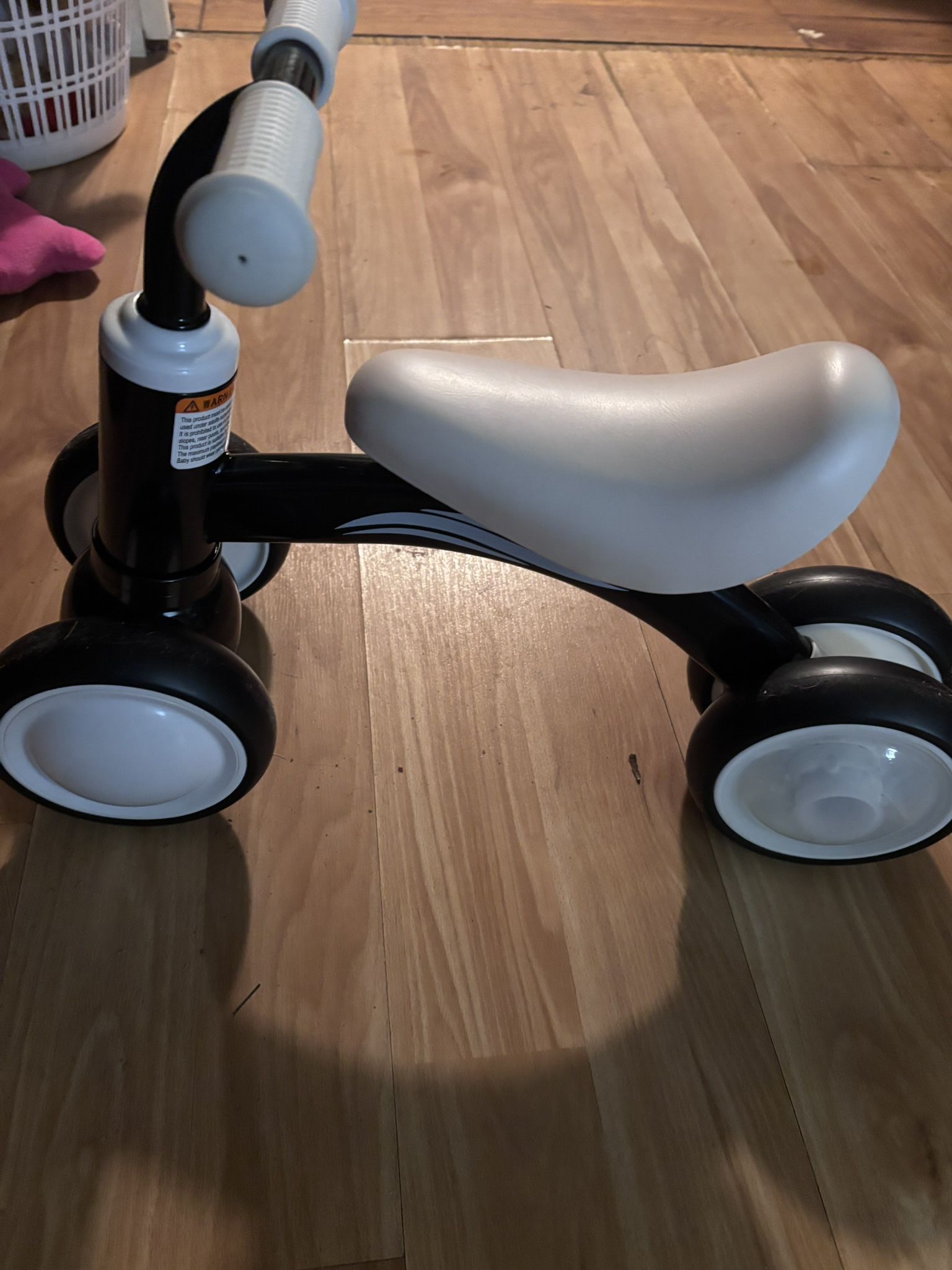 Toddler balance Bike