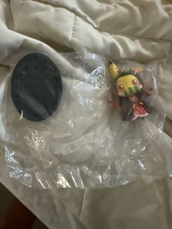 Nezuko × Pikachu Demon Slayer/Pokémon cosplay figure.
