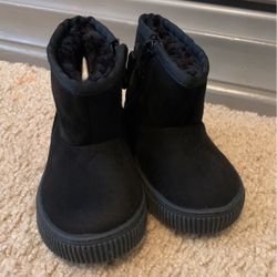 Toddler Black Boots size 5
