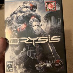Crysis and Bioshock Retro PC Video Games