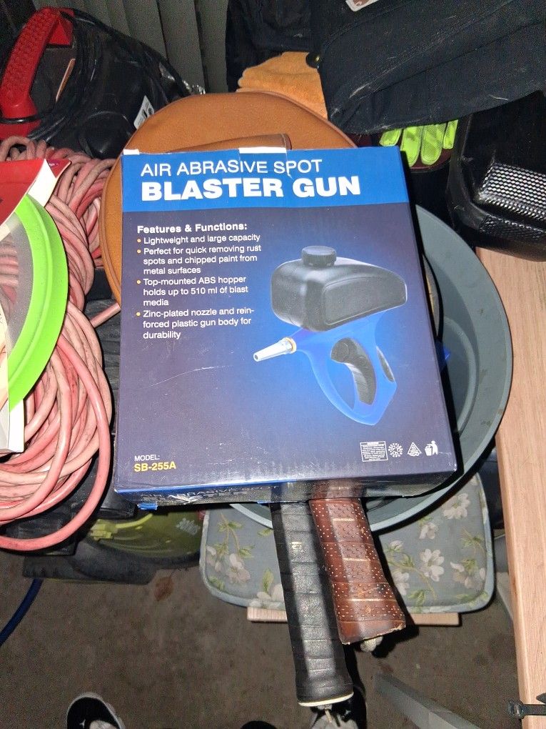 Air Abrasive Spot Blaster Gun