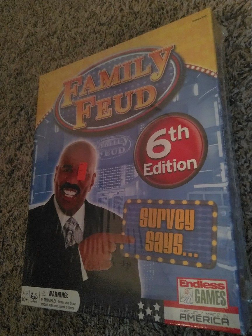 Endless Games Family Feud 6th Edition Board Game