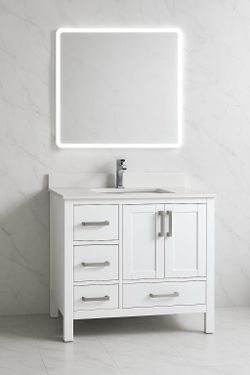Bathroom vanity 36”