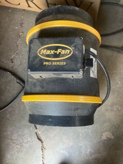 8” Max Fan Pro Can Fan