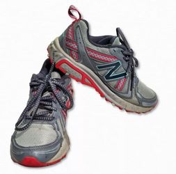 New Balance Tech Ride 410 V5 Womens Gray Pink All Terrain Shoes Sz 9 - WT410CS5

