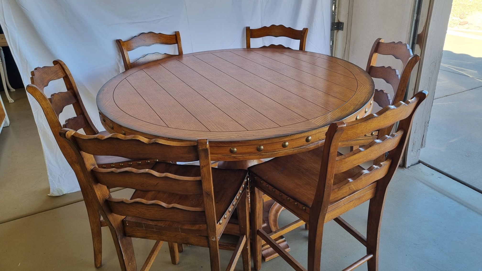 Ornate Dining Room Set + Dresser