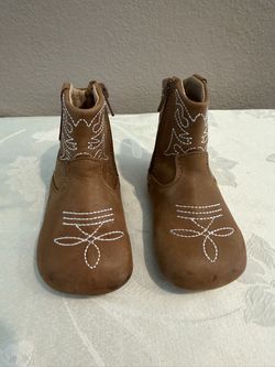 Little Love Bug, Toddler Leather Boots, Size 5