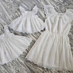 Gap Dresses ( Big Kid Size L,  Size 6-12 Months,  Size 0-3 Months)