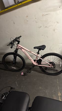 Brand new pink bike