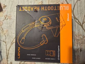 Levn Bluetooth Headset Black Le-hs010