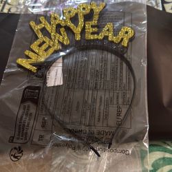 HAPPY New Year Headbands 15 Pieces Pick Up Only Cash