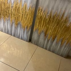 Gold wall Art 