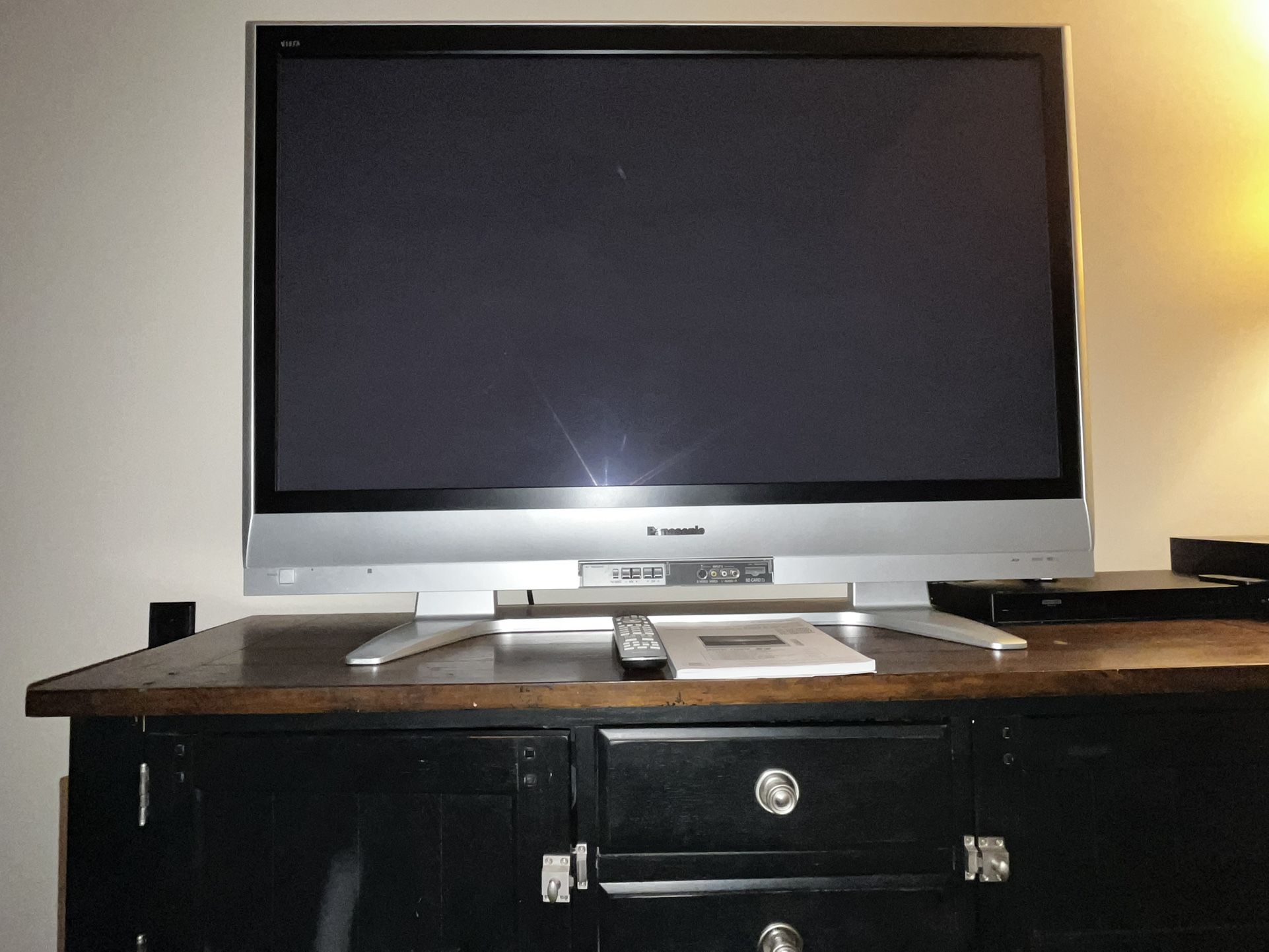 Panasonic Plasma 50” TV - With Remote