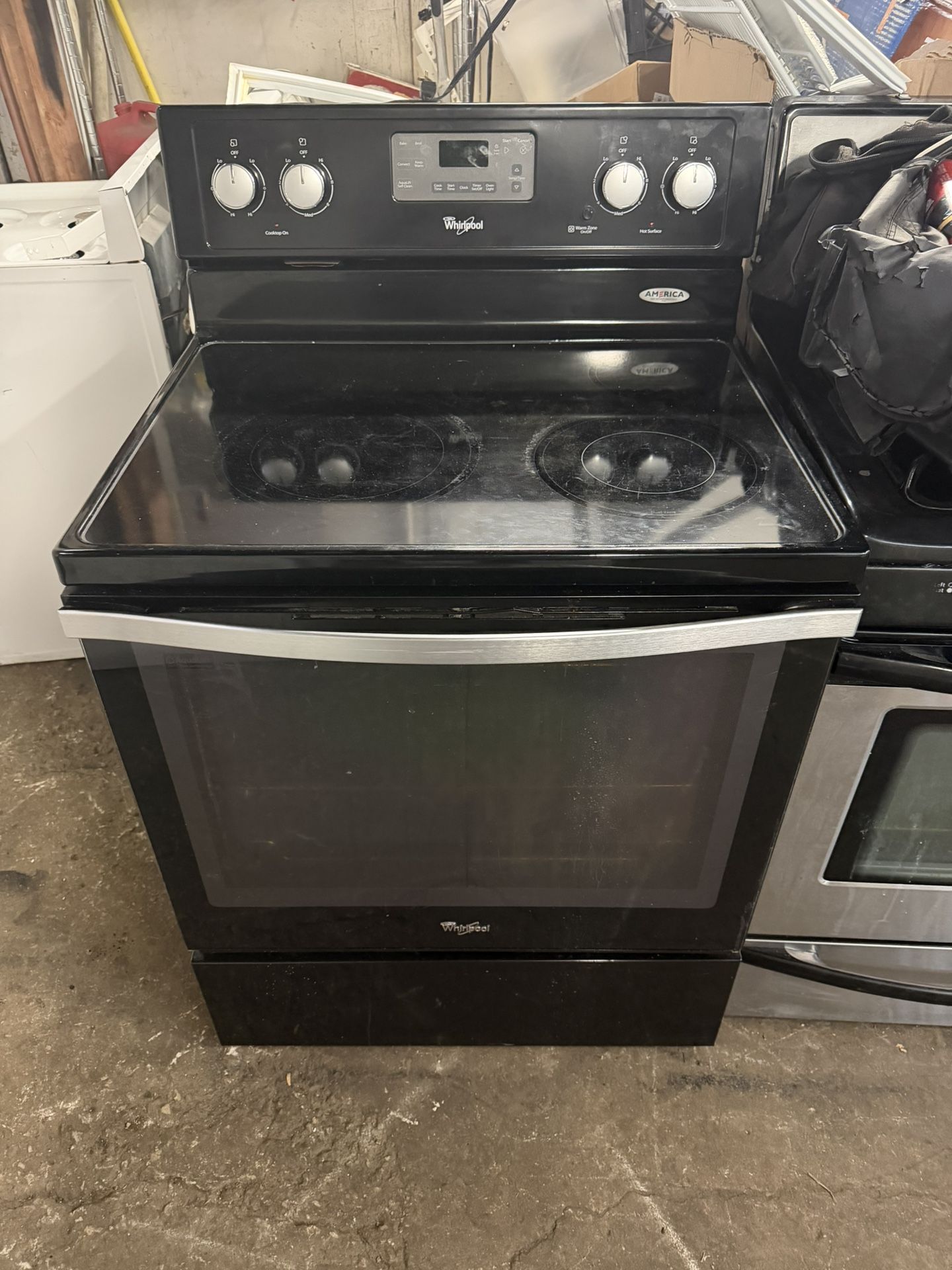 Nice Flat Top Electric Stove, Stainless Steel