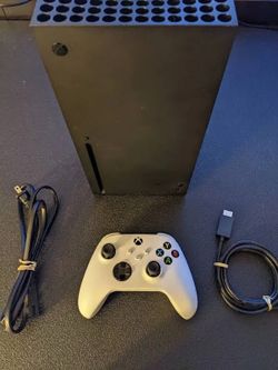 Xbox series x with controller