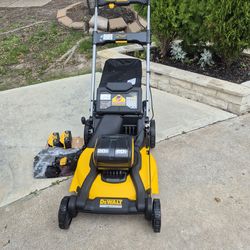 2x20V MAX 21 in. Cordless Battery Powered Self Propelled Lawn Mower Kit with (2) 10 Ah Batteries and Chargers