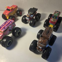 Monster Jam Monster Trucks 1:64 scale Read discription for details