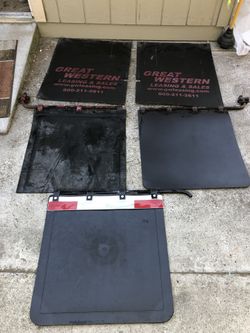 Mudflaps for semi $125