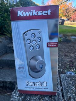 Kwikset powerbolt keyless entry