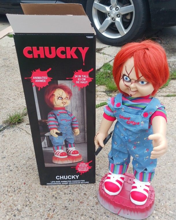 Halloween Animated Talking Roaming Chucky