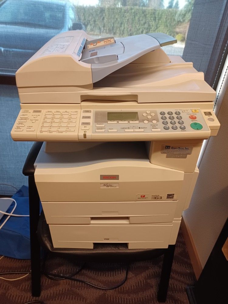 Ricoh Aficio mp 201 Copy Fax Printer