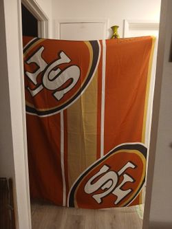 49ers Flag  - 69 Inches Long - 54 Inches Wide 