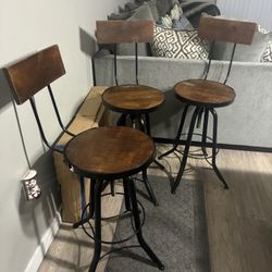 Swivel Stools With Back