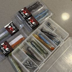 Saltwater Lure Box With Hookup Baits