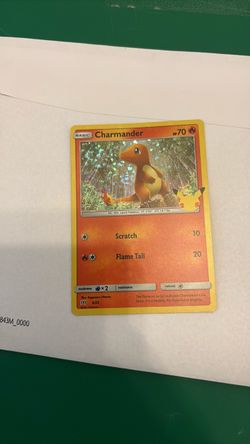 Charmander Holo Pokémon Card 9/25