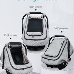 Baby Car Seat Cover For Boy Or Girl 