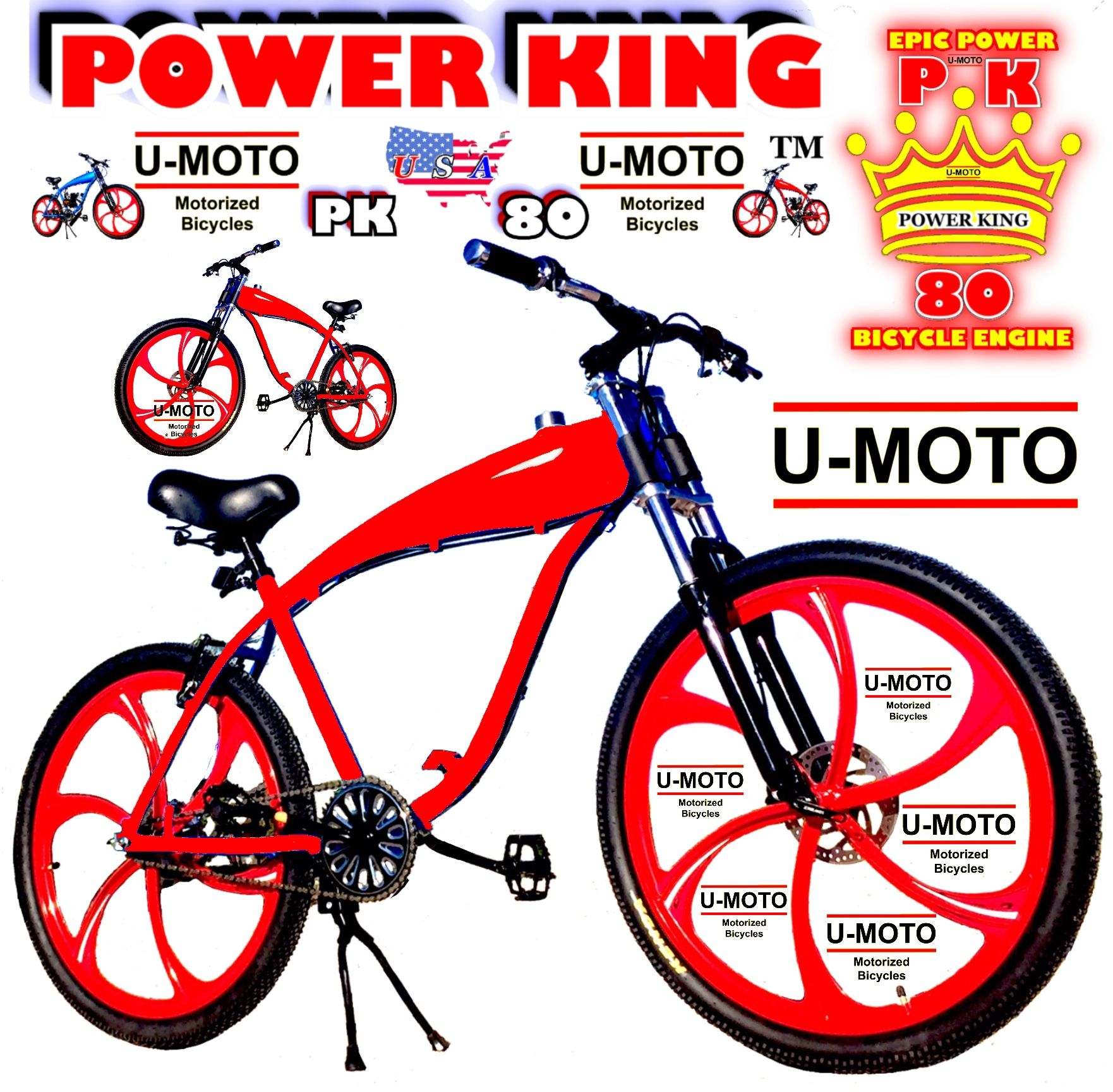 Motorized bike frame gas tank frame bike