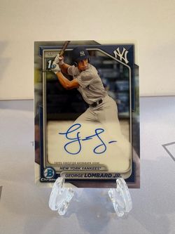 2024 Bowman Chrome - George Lombard Jr. #CPA-GLO Prospect Autograph (RC)