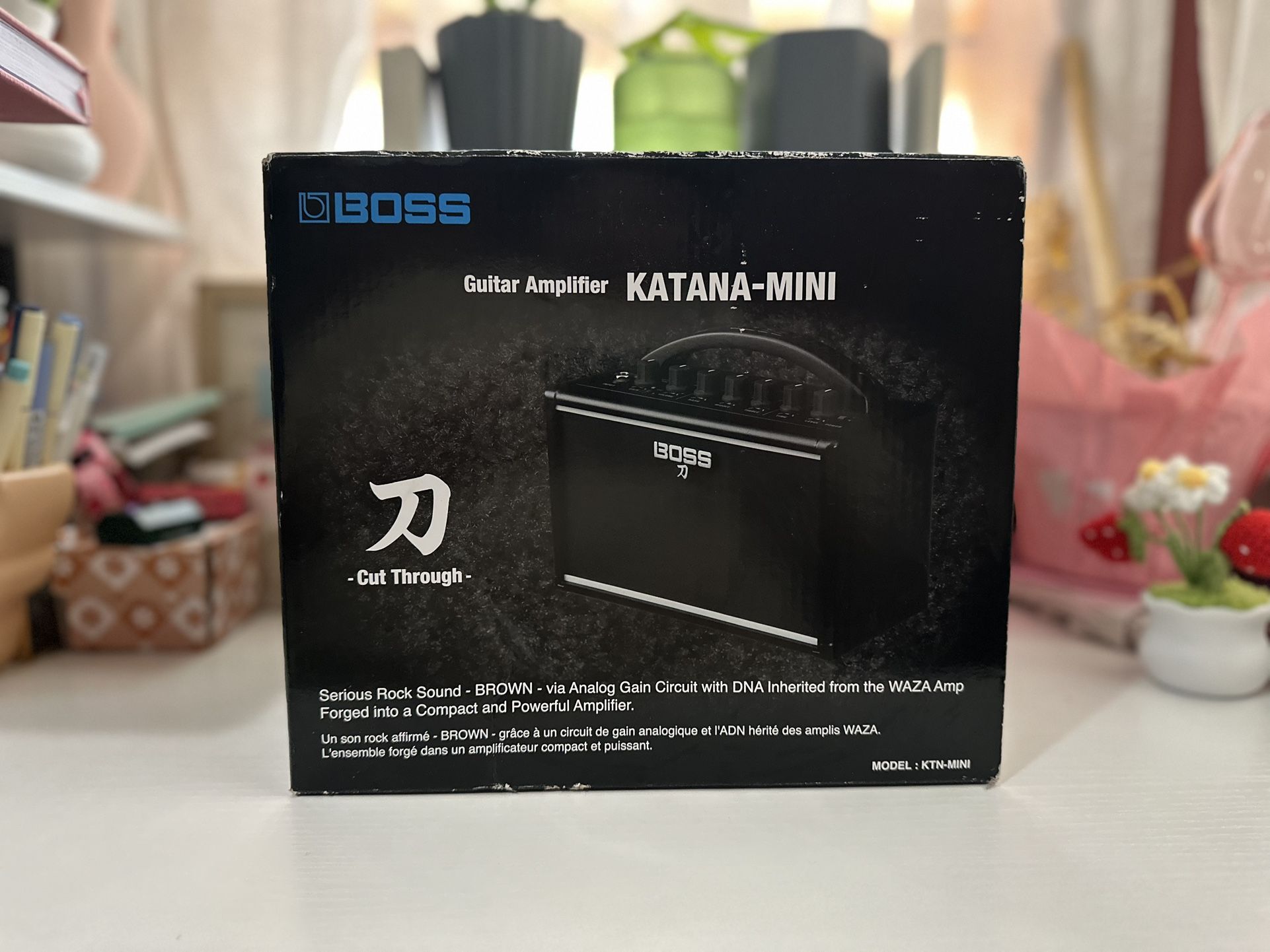 Unopened And Unused Boss Guitar Amplifier Katana-Mini