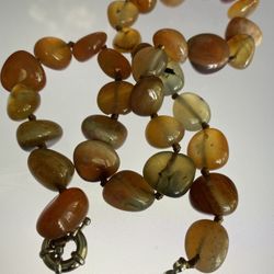 carnelian red agate necklace