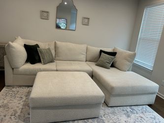 Sectional And Ottoman