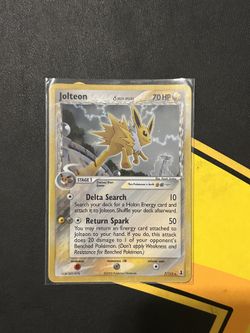 Pokemon Card Jolteon (Delta Species )