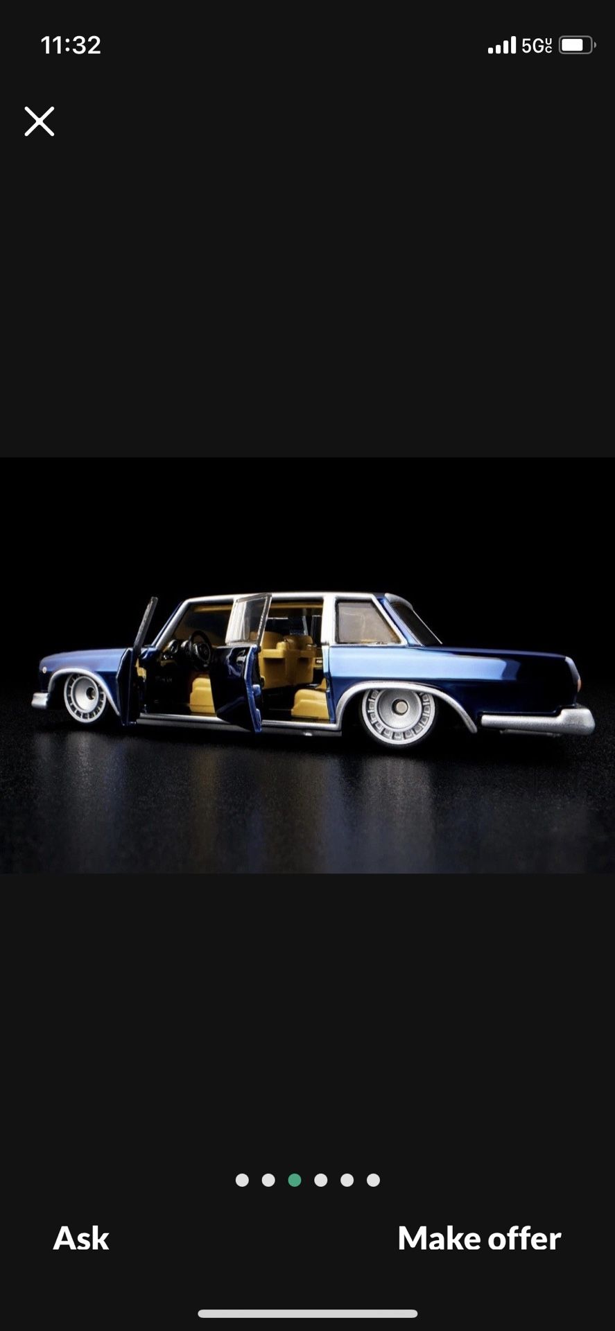 HOTWHEELS Mercedes Benz 600
