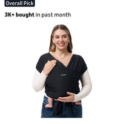 Momcozy Baby Wrap Carrier Black