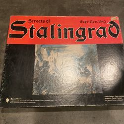 Streets Of Stalingrad Phoenix Games 1st Edition COPLETTE