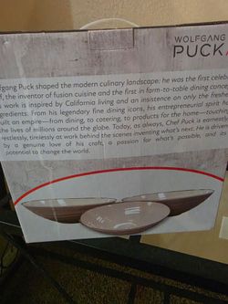 Outside serving bowls