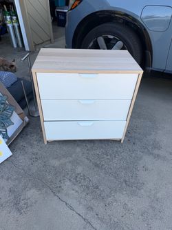 Small white dresser