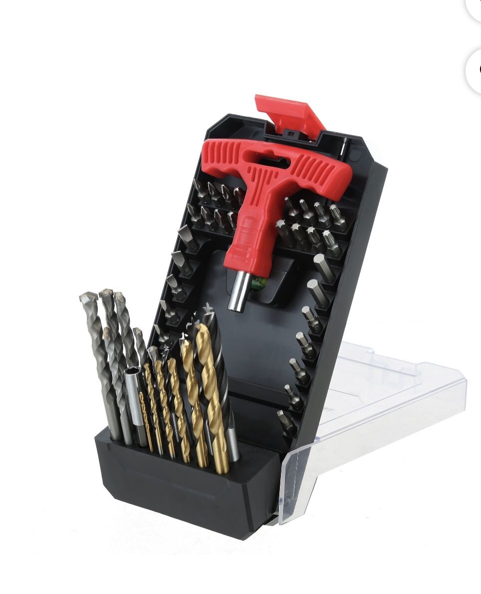 Hyper Tough 50 Piece Drill Bit & Drive Bit Set