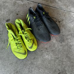 Baseball Gloves And Soccer Cleats 