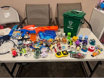 Lot of toys for boys